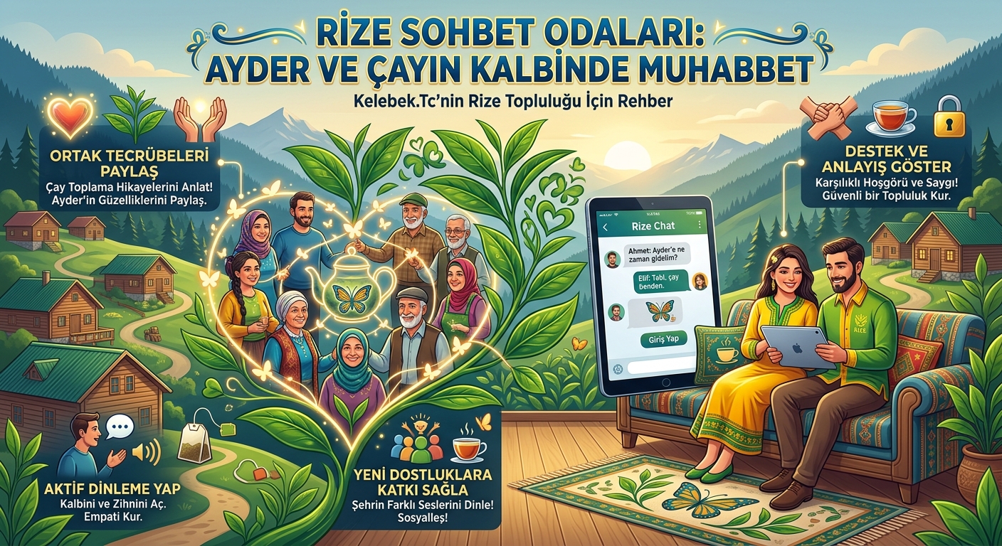 Rize Sohbet odaları