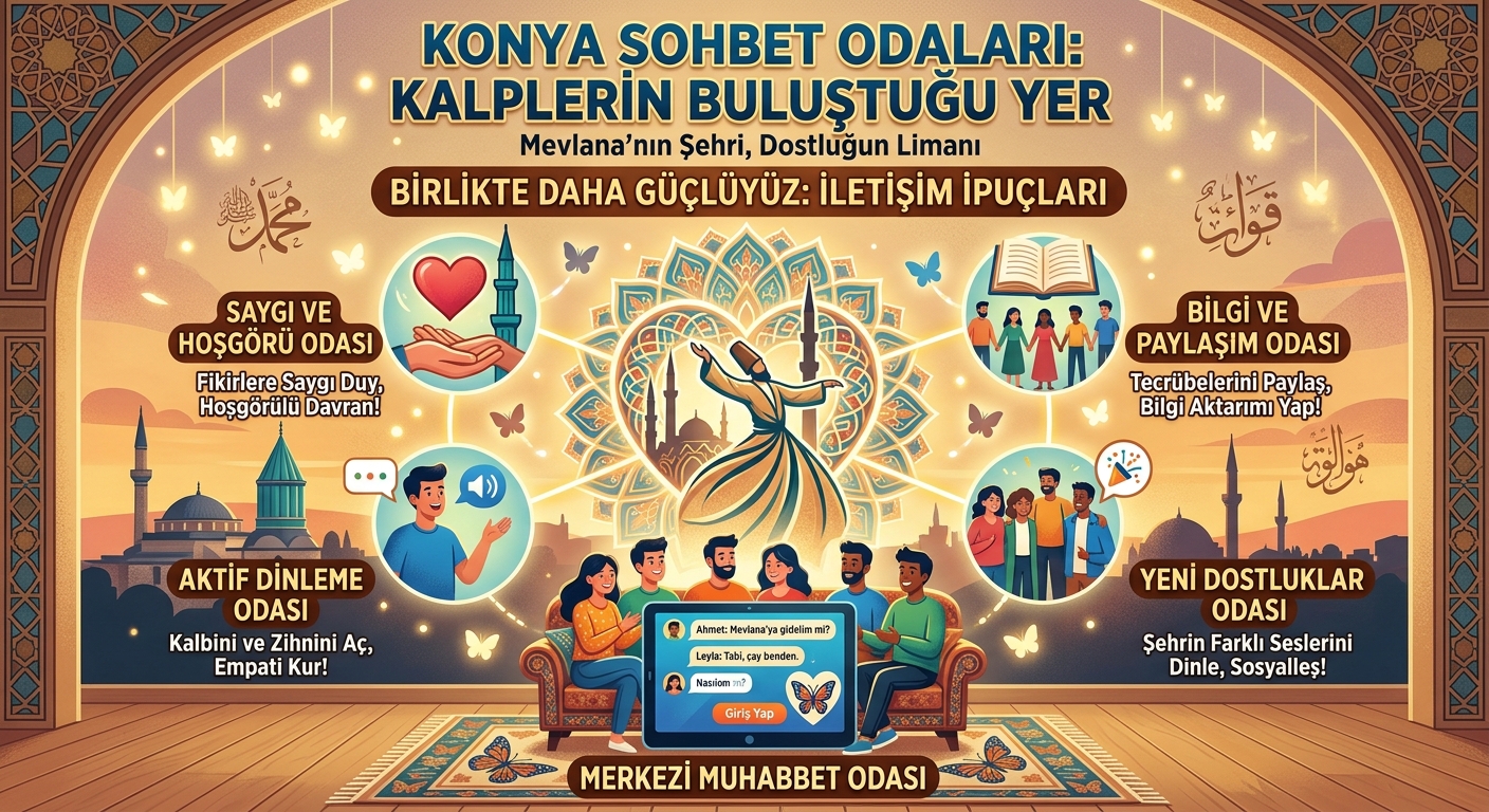 Konya Sohbet Odaları